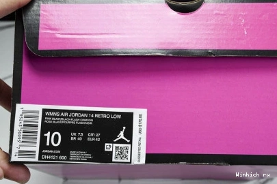 LOW (W) 14 RETRO PINK SHOCKING JORDAN 1009